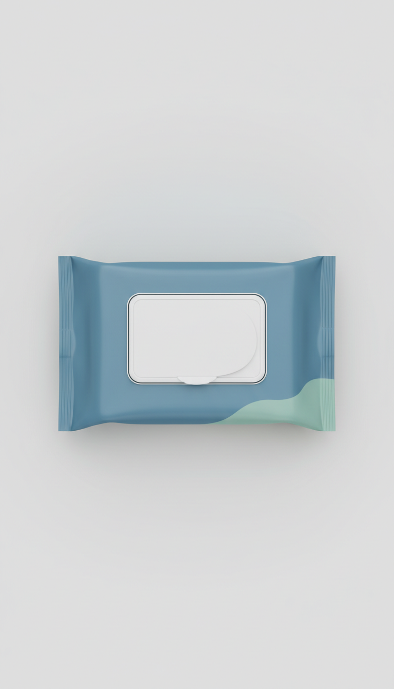 Resealable Disinfecting Wipe Pack for Busy Days